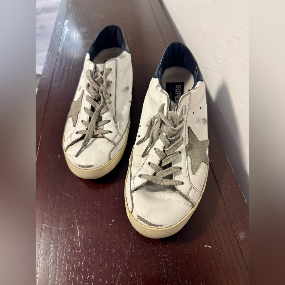 Golden Goose - Women's Super-Star with black heel tab - Picture 4 of 4